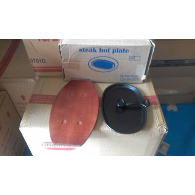 Hotplate oval besar