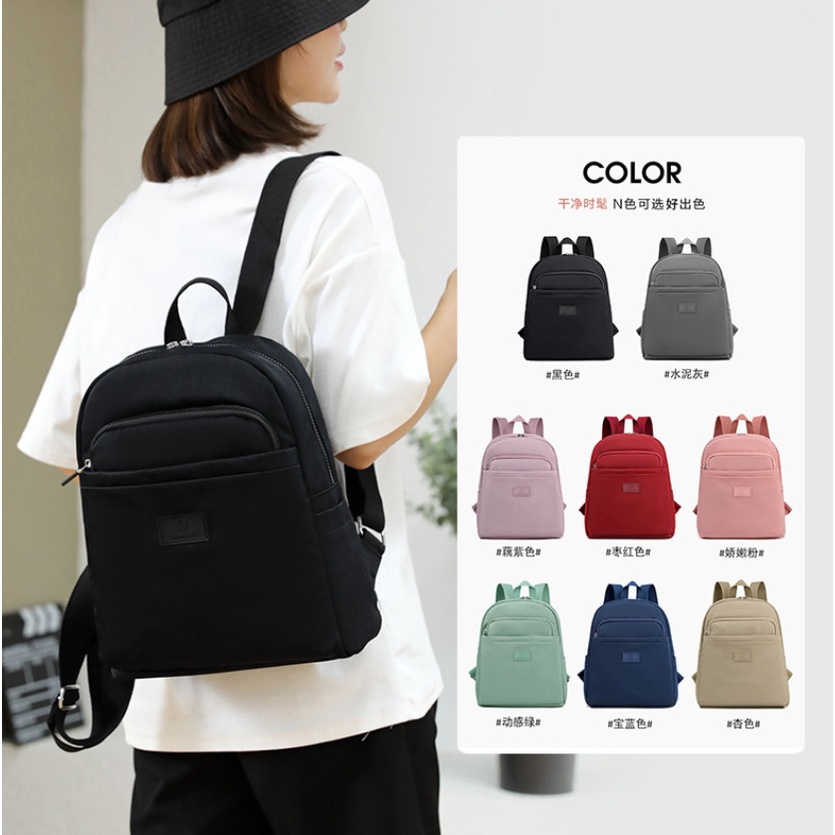 Tas Ransel Wanita Backpack Wanita Tas Punggung Anti Air CF009