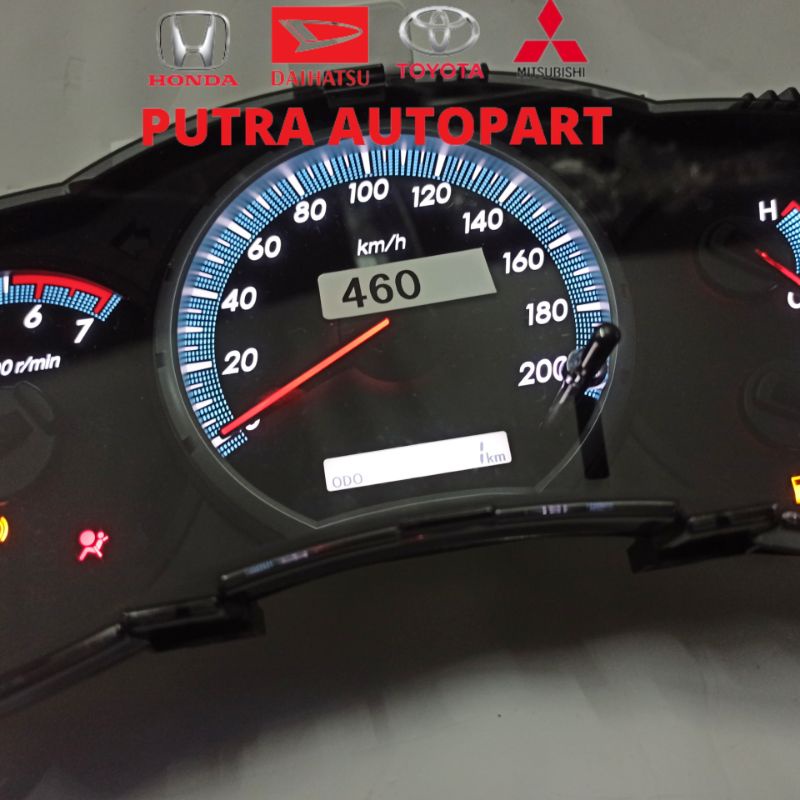 speedometer kilometer grand innova tipe V bensin manual 2011-2015 original toyota