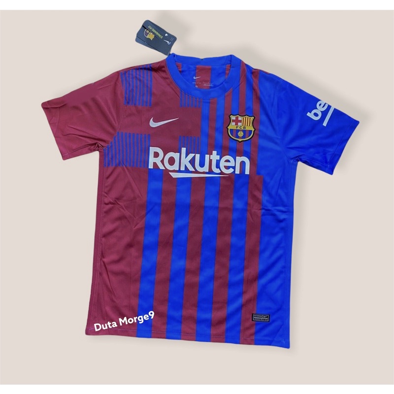 Jersey Baju Bola Barca Home 2021/22 Jersey Barca Home GO Hight Quality