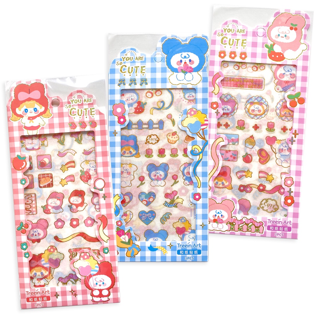 

W! Accessories Sticker Stiker Rabbit (3pcs) 41271600