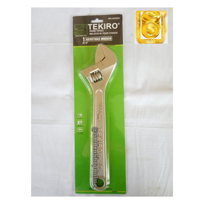 Diskon Kunci Inggris Wr-Ad0283 12 Inchi Tekiro Bergaransi