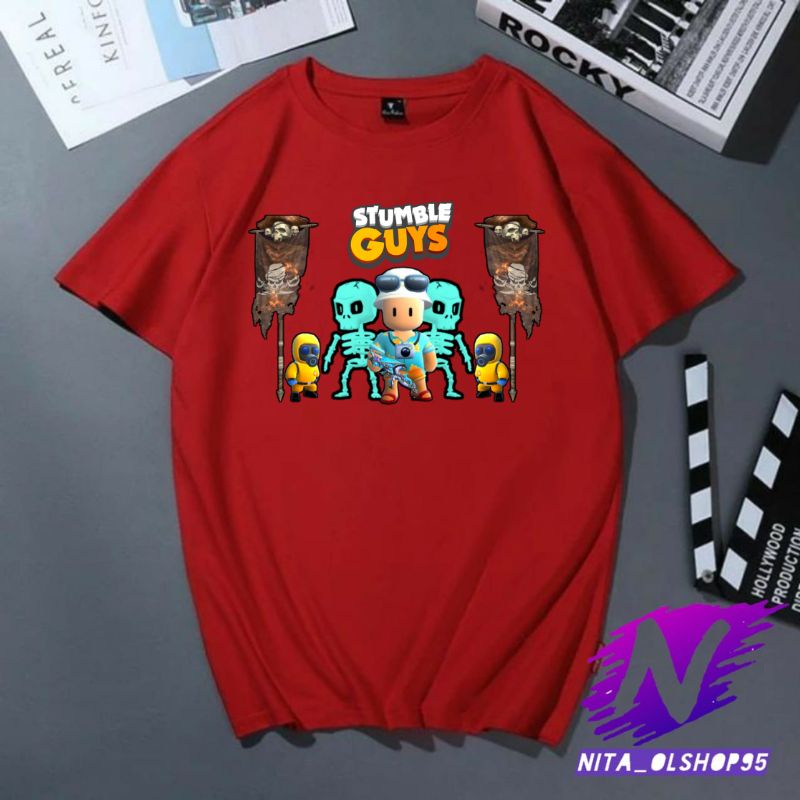 baju anak kaos anak stumble guys terlaris