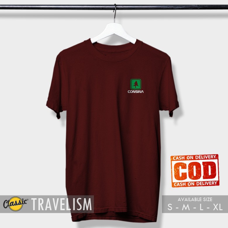 kaos outdoor Logo - kaos consina dada / kaos pendaki / kaos gunung / kaos distro