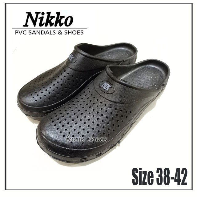 Nikko Sandal Selop 38-42 Pria Karet Anti / Sandal Selop Bakpao Baim Kerja