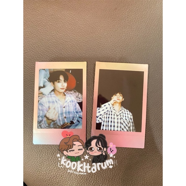 Polaroid Mermaid Tail BTS Pajamas Instax Photocard Jungkook Taehyung JK V One Amazing Summer Live Me