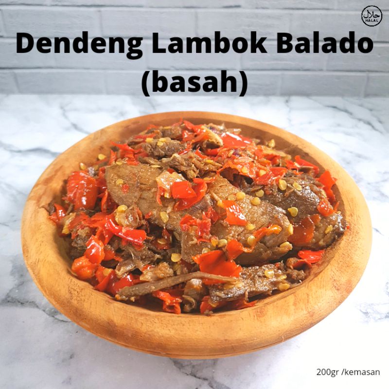 

Dendeng Sapi Lambok Balado Halal Enak