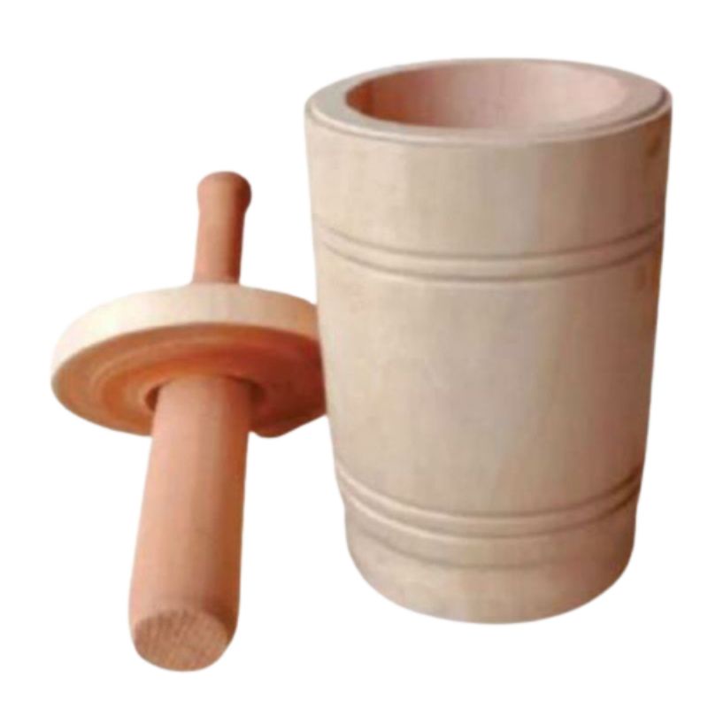 [ COD ] ALAT TUMBUK / TUMBUKAN RUJAK / LUMPANG KAYU / SET LUMPANG KAYU / COBEK KAYU / DULANG