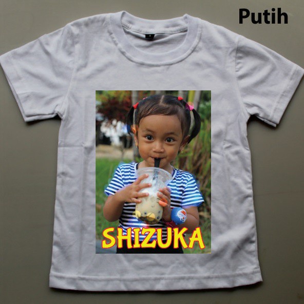 KAOS  CETAK FOTO ANAK KAOS SABLON ANAK DAN BAYI