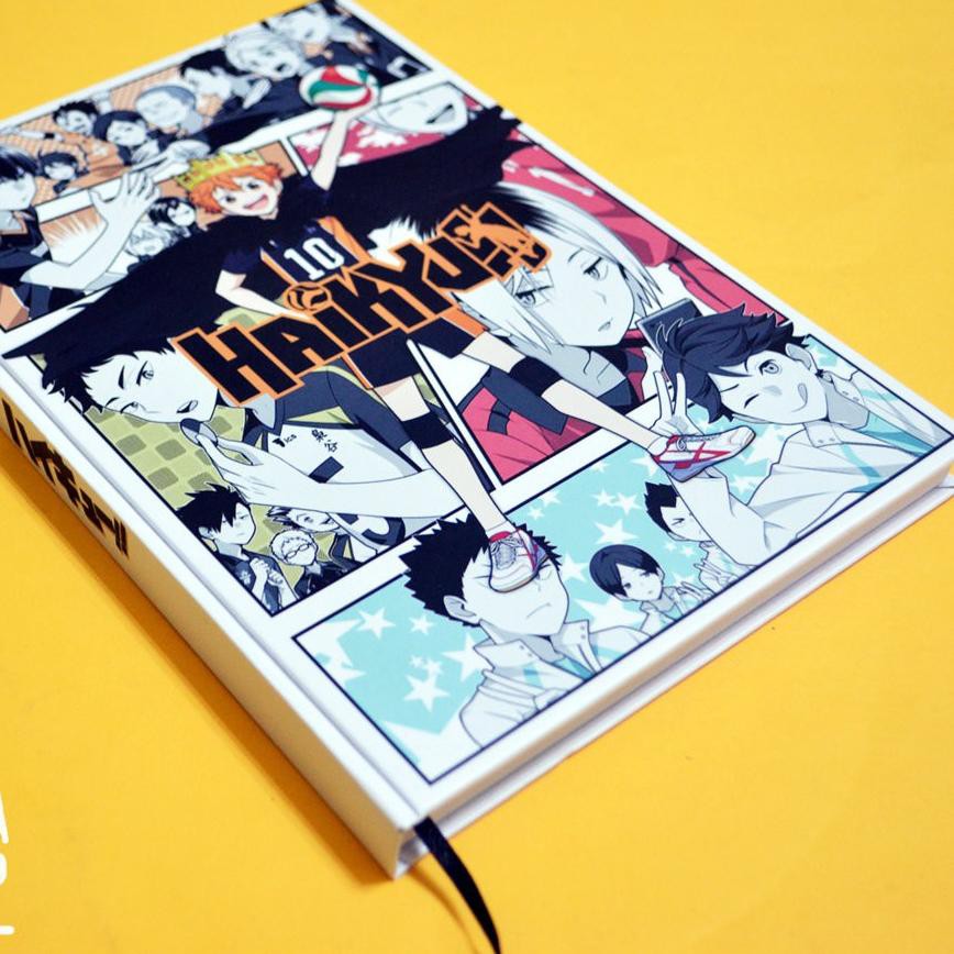 

Cuma Di Sini Note Book Anime Haikyuu Full Character Hardcover A5