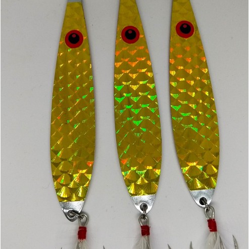 SPOON LURE MOTIF SISIK EMAS WARNA GOLD
