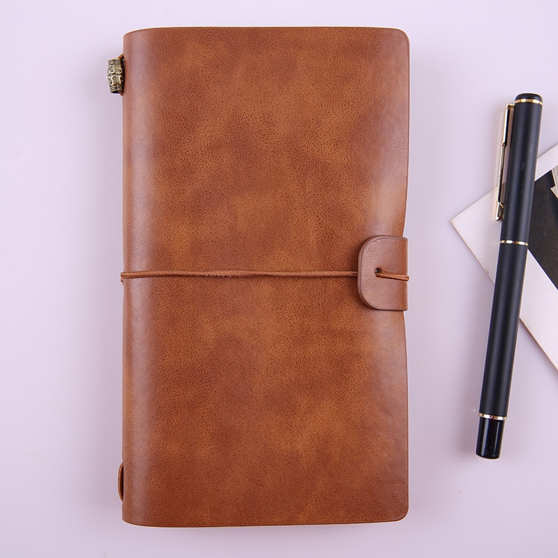 Creative Long Retro Traveler Notepad Handbook Student Notebook Stationery Supply