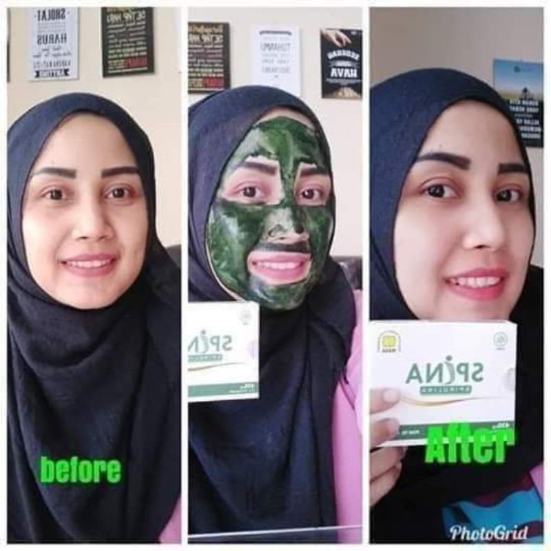 Spina Spirulina Perawatan Tubuh Dan Wajah Produk Baru Dari Nasa