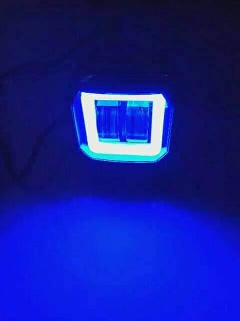 lampu tembak sorot kabut daymeker mini 2 lensa 20w 4D