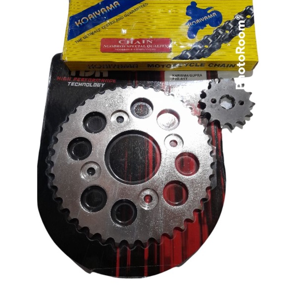 Gear Set TDR Supra X125 | Kharisma | Revo Abs | Blade