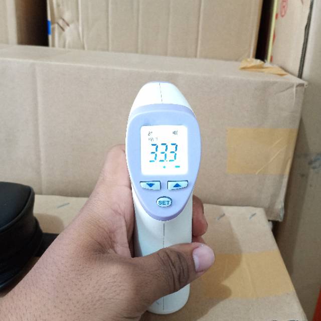 Termometer Infrared Lotus Termometer Non Contact  Termometer Badan