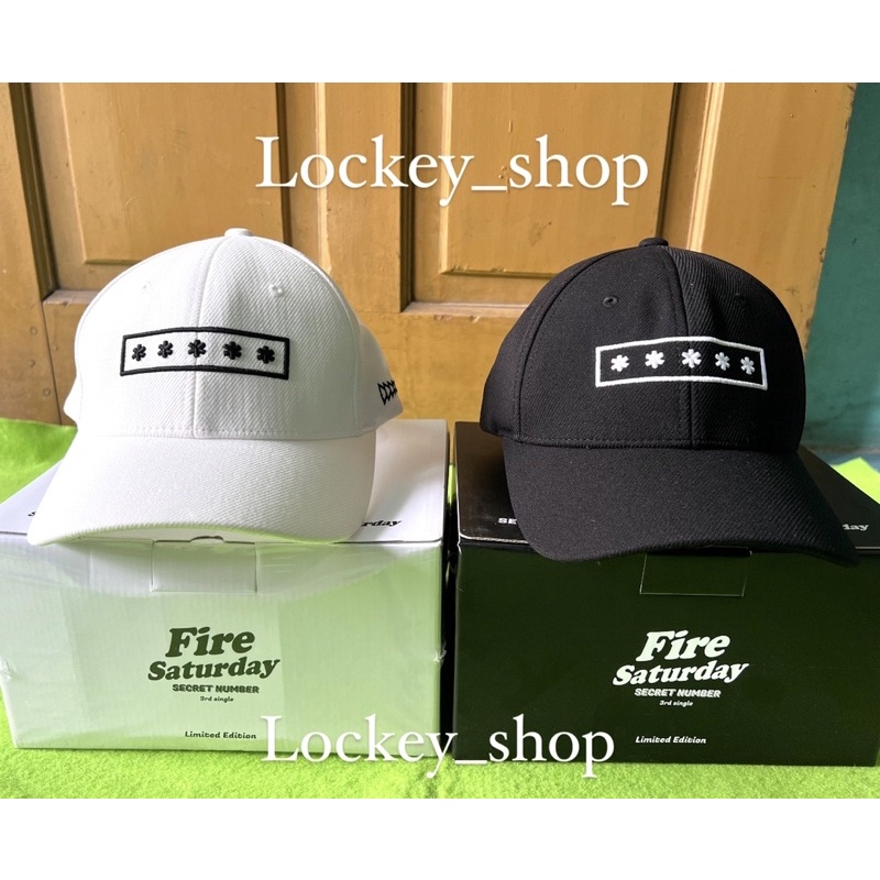 Sharing Fire Saturday Limited Edition Secret Number Cap Topi Album Official