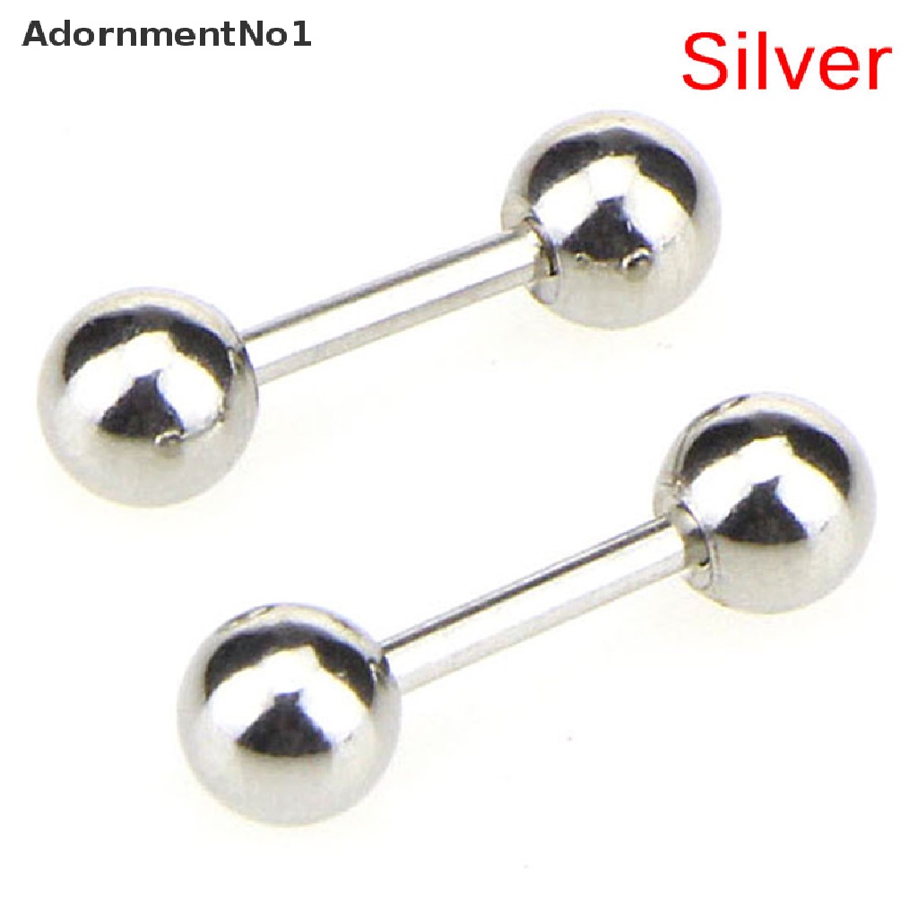 [AdornmentNo1] Stainless Steel Barbell Ear Cartilage Tragus Helix Stud Bar Earrings Piercing [new]