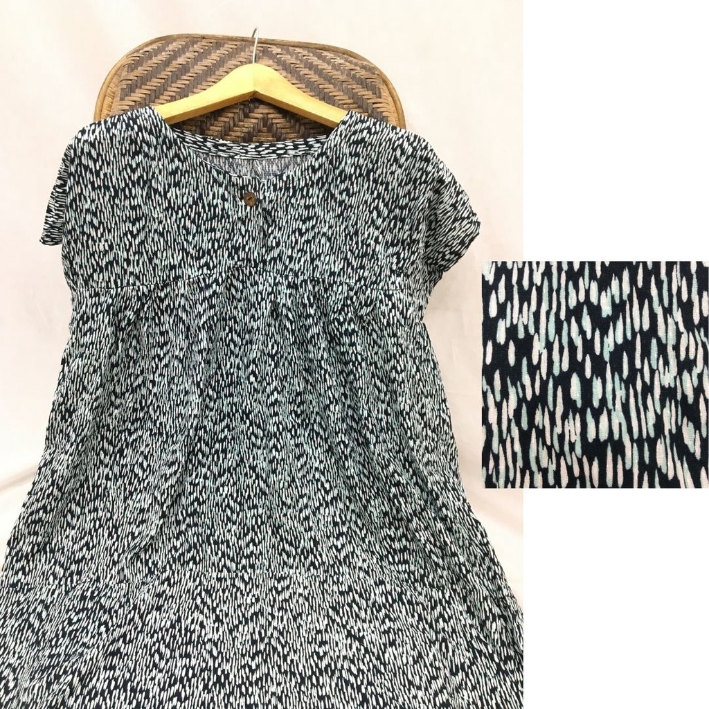 Daster Sambung Viral PART 2 - Daster Payung - Daster Perca - Daster Busui Rayon-black rice kcg