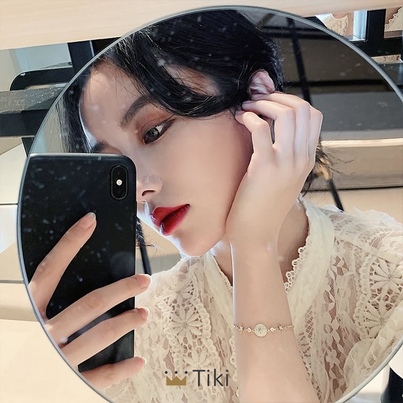 Korea Gelang Serut Titanium Emas Wanita Cinta tak Terbatas Pohon Kehidupan Hati ke Hati Bracelet Liontin Bracelet Perhiasan 8 bentuk gelang-5