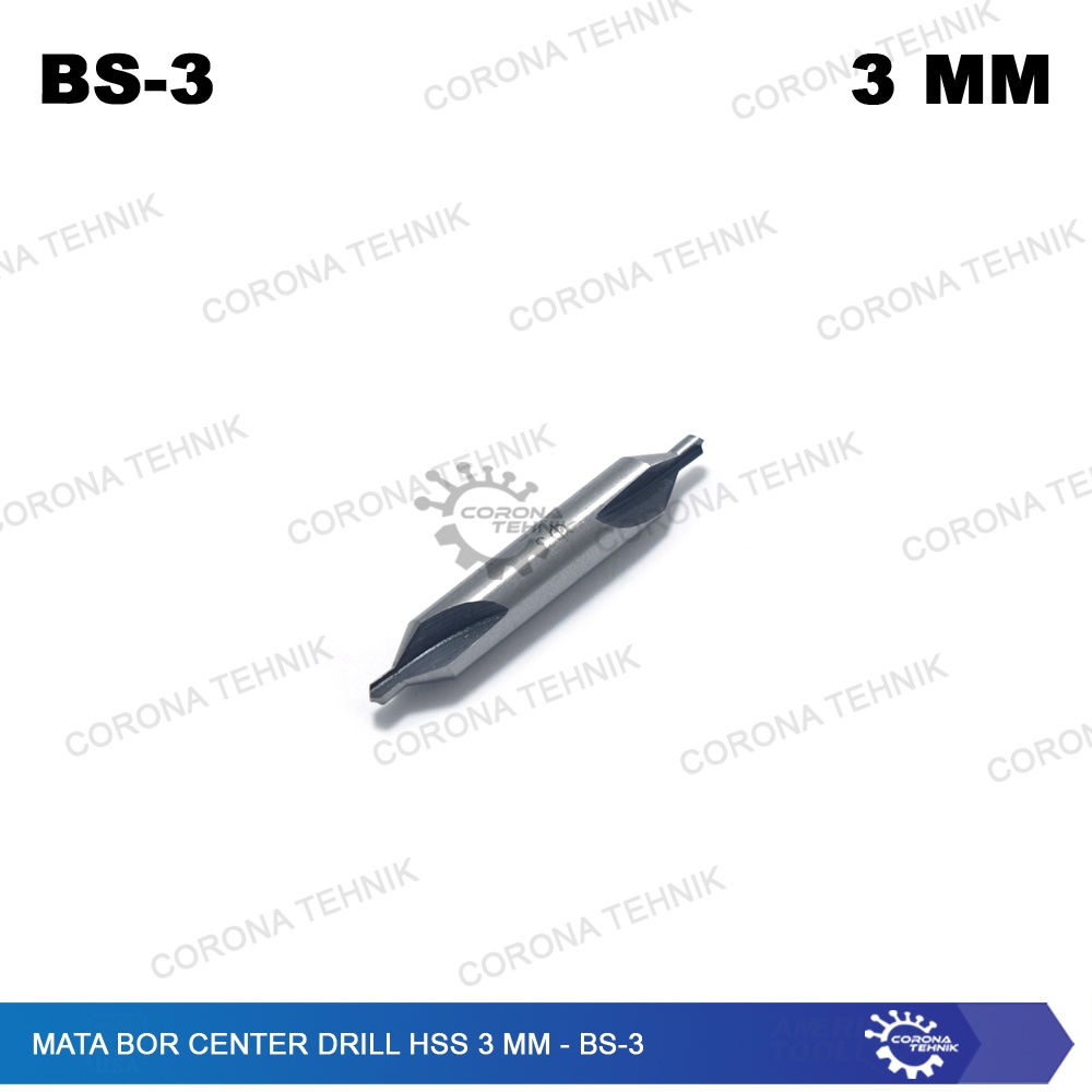 XR - Mata Bor Center Drills HSS - 3 mm