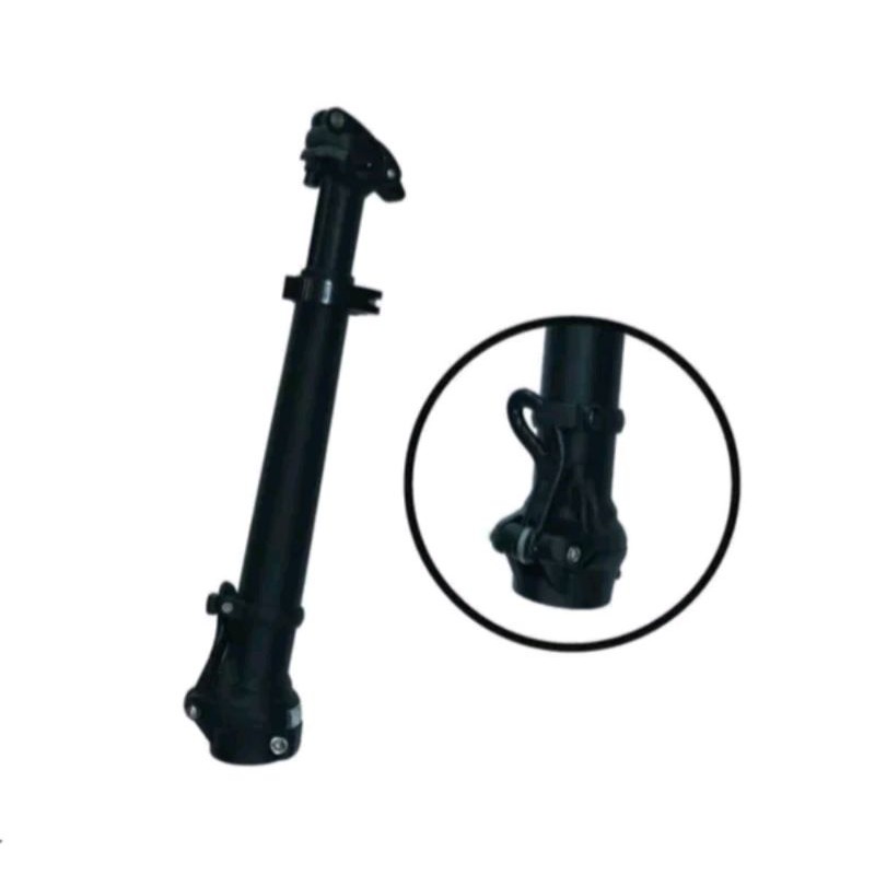 Handlepost Telescopic model litepro for dahon tern fnhon lipatan kedalam teleskopik adjustable handlepos leher stem sepeda lipat seli folding bike