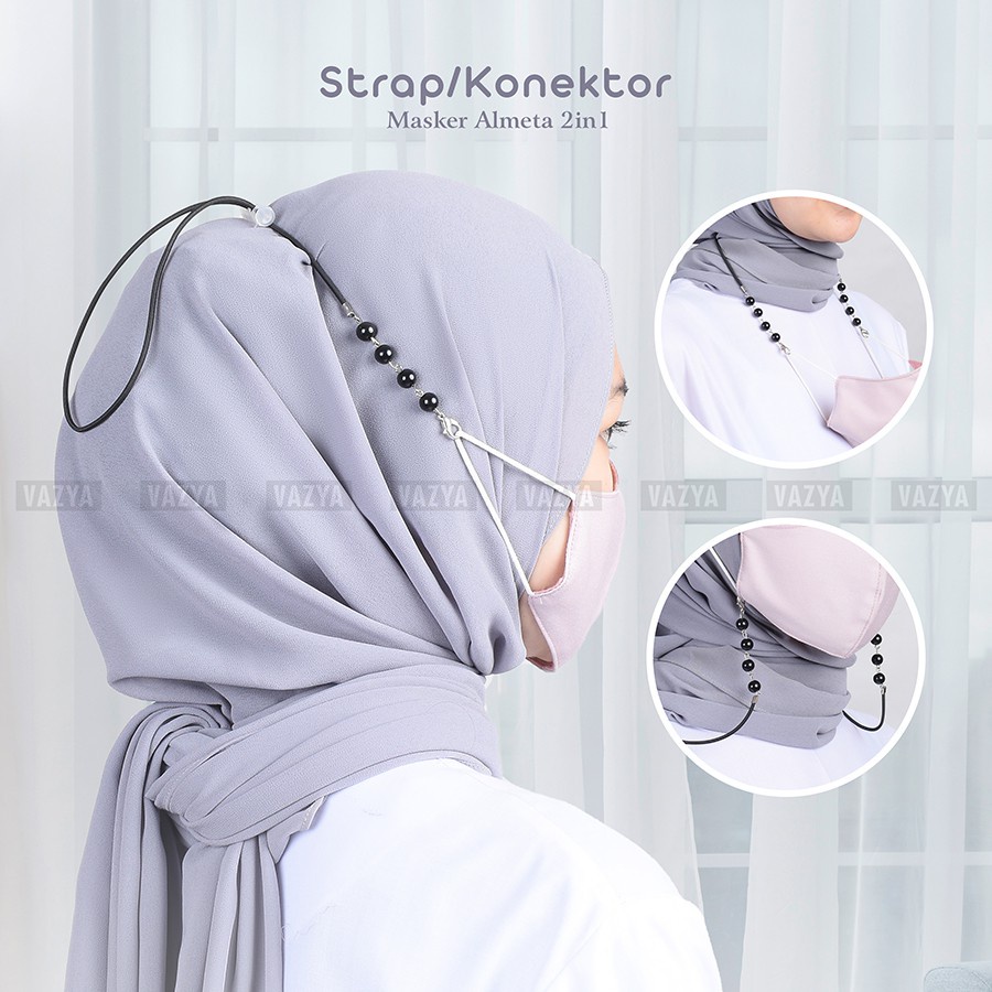 Konektor Masker 2 In 1 Almeta / Strap Masker / Strap Konektor