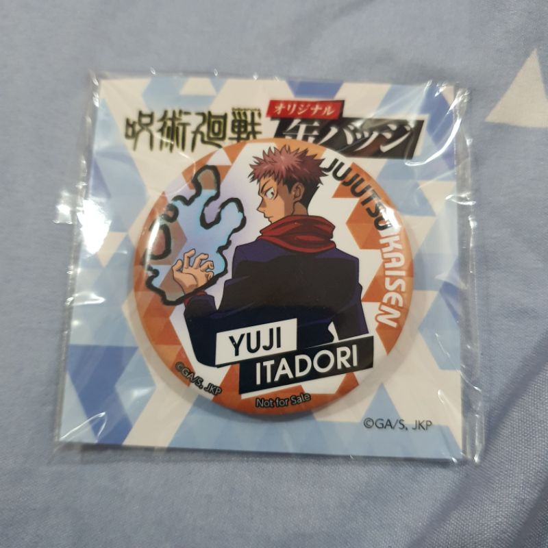 Official Badge JJK Itadori Yuuji Jujutsu Kaisen READY