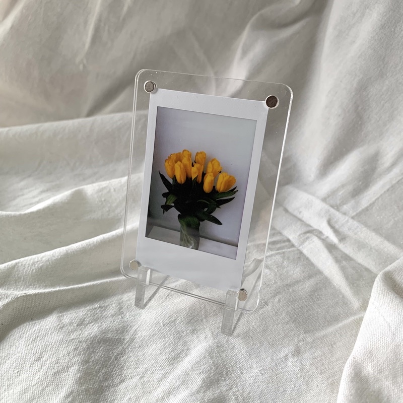 Frame Acrylic Polaroid / Photo Frame / Photocard Frame / Acrylic Box / Acrylic Stand