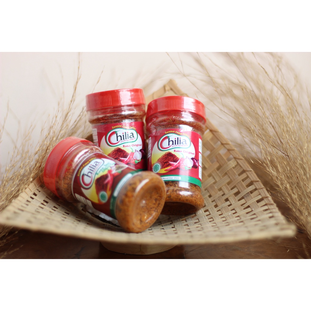 

CHILIA Sambal Cabai Tabur 40gr/khas Grobogan