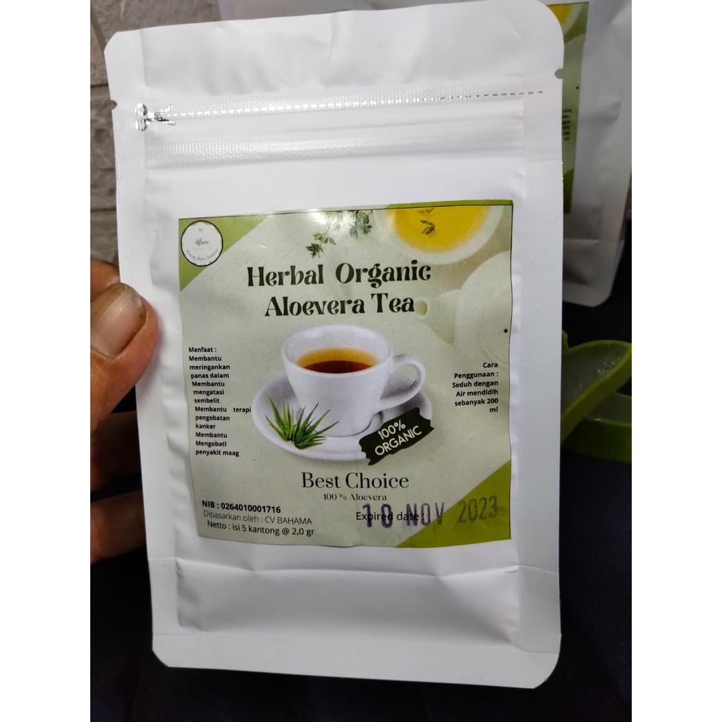 

TEH CELUP LIDAH BUAYA ORGANIK 100 % TANPA PENGEWET ISI 10 KANTONG