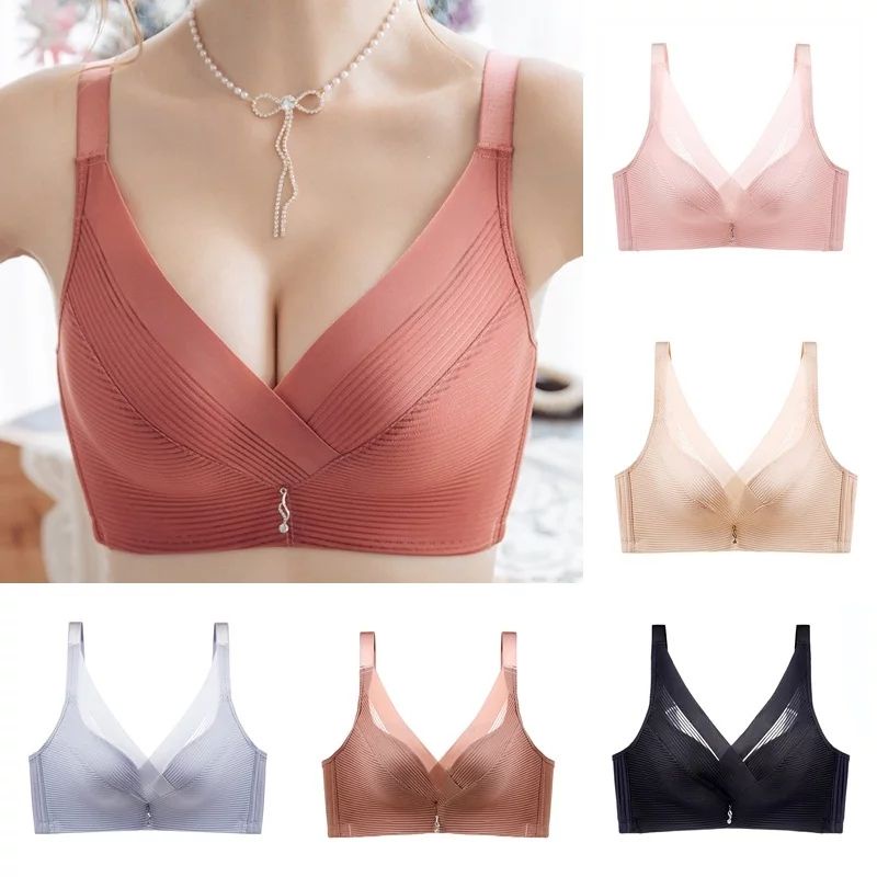 Kinarastorez - Bra busa push up penekan press lemak bh tanpa kawat 827