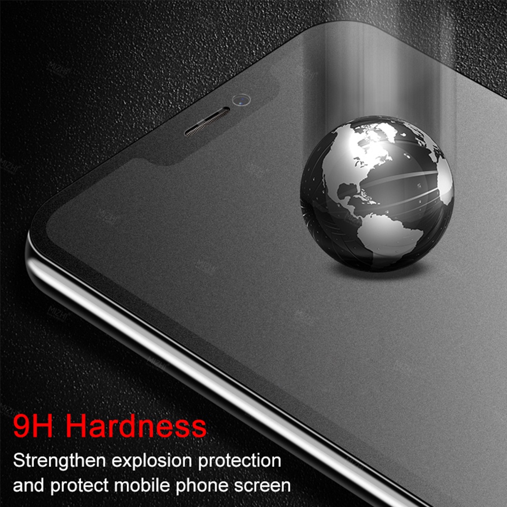 Pelindung Layar tempered glass matte Frosted anti Sidik Jari Untuk OPPO a9 a5 2020 realme 5 pro x reno 2 2z 3 a5s a7 ax7