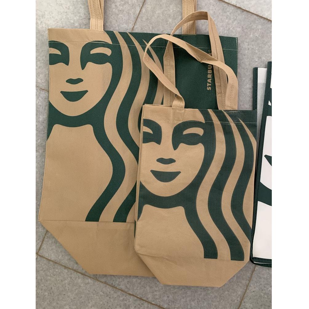 [KODE M6805] Starbucks Siren Spunbond Spunbound Tas Reusable Tote Bag Original Goodie New Paper Jean