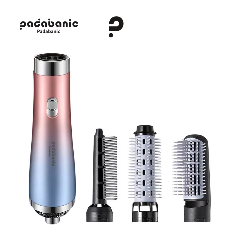 PADABANIC Hair Dryer Sisir Blow Alat Pengering Rambut 4in1 Free Sisir Import Hair Dryer Salon
