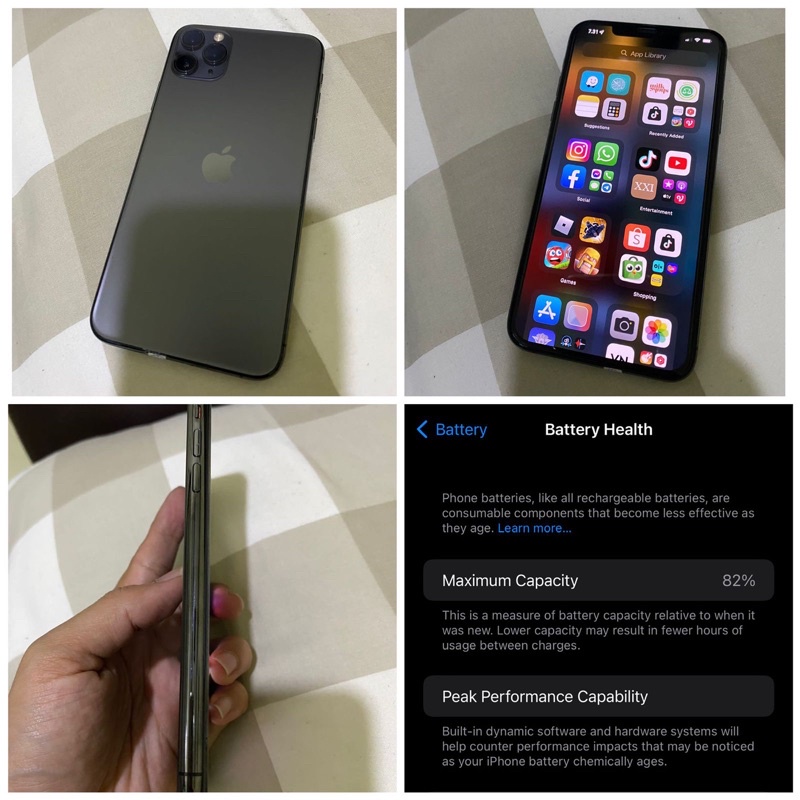 iphone 11 pro max 64gb grey