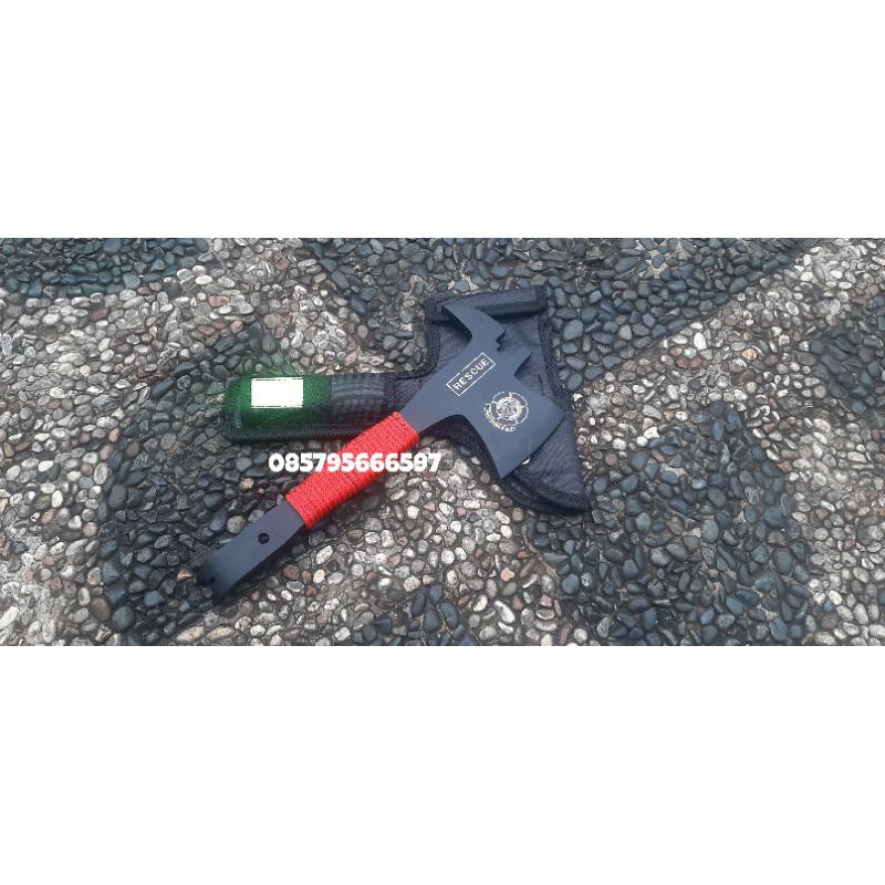 atribut perlengkapan pemadam kebakaran ( damkar ) powder coating hitam