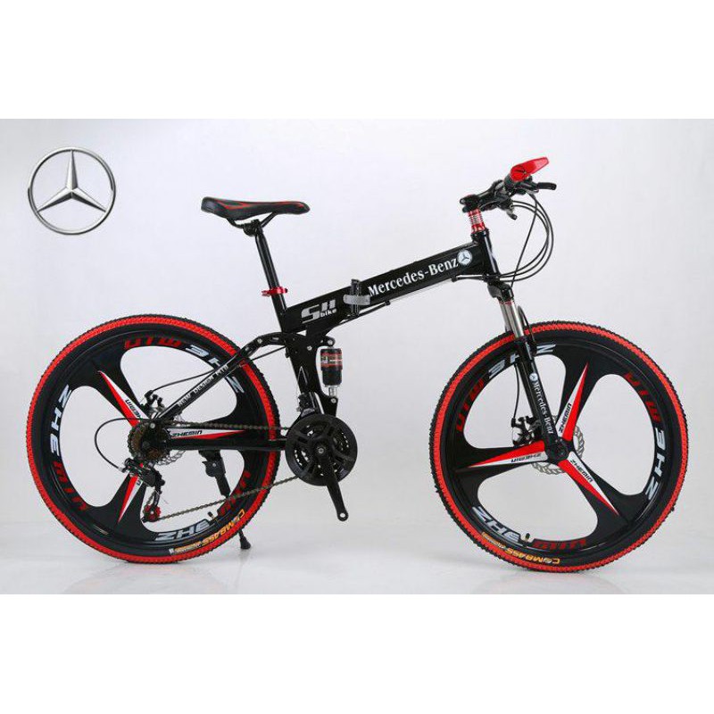 Sepeda MTB Lipat Mercedes Bens 26inch