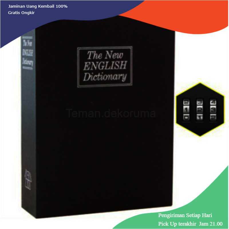 TD-AI04 HOMESAFE Kotak Buku Kamus Dictionary Safety Box Hidden Storage DHZ002