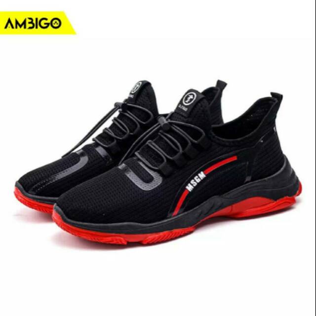 A&G PROMO Sepatu Pria Import Ambigo Running