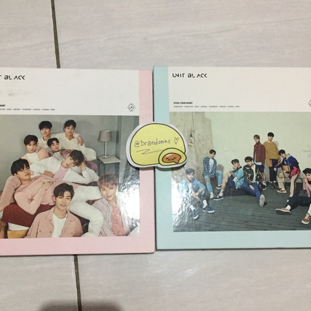 Jual UNIT BLACK [BOYS 24] - STEAL YOUR HEART album | Shopee Indonesia