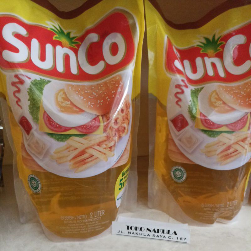 

Minyak Goreng Merk Sunco Kemasan 2 Liter