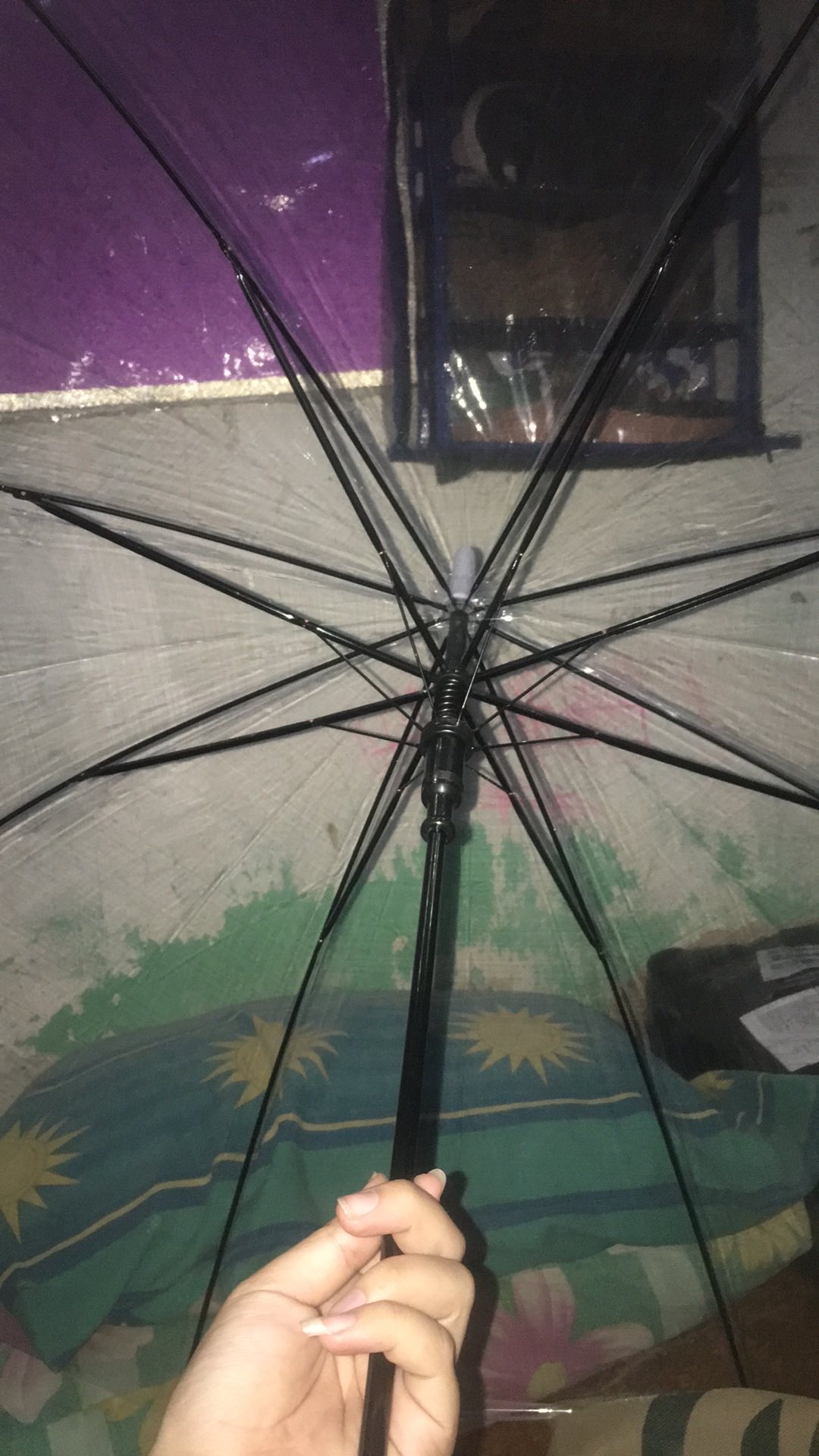 Payung Transparan Bening Umbrella Transparant