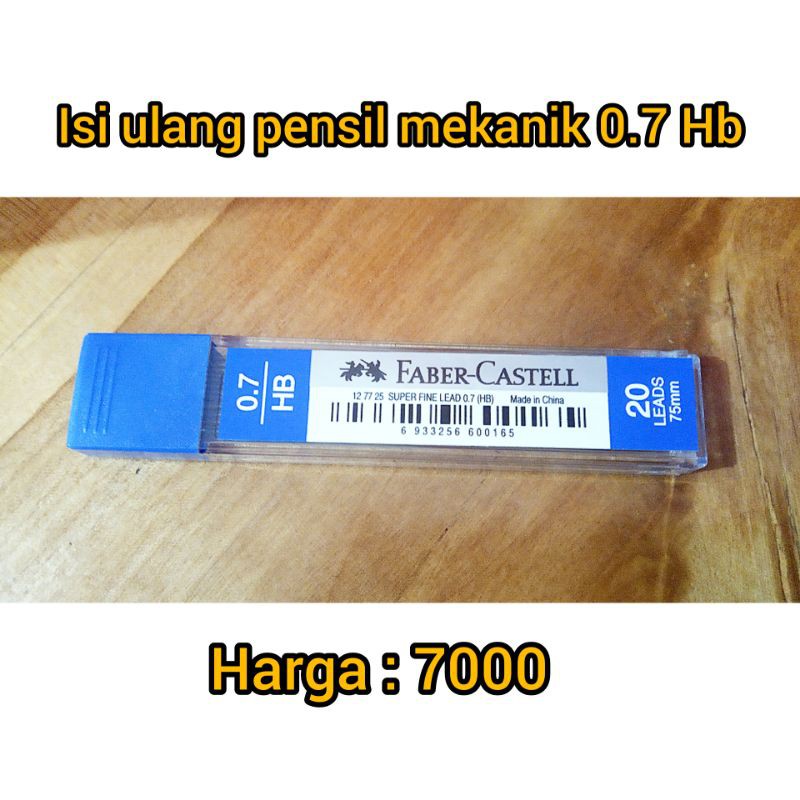 

Isi Ulang Pensil Mekanik Fabercastell 0.7 Hb