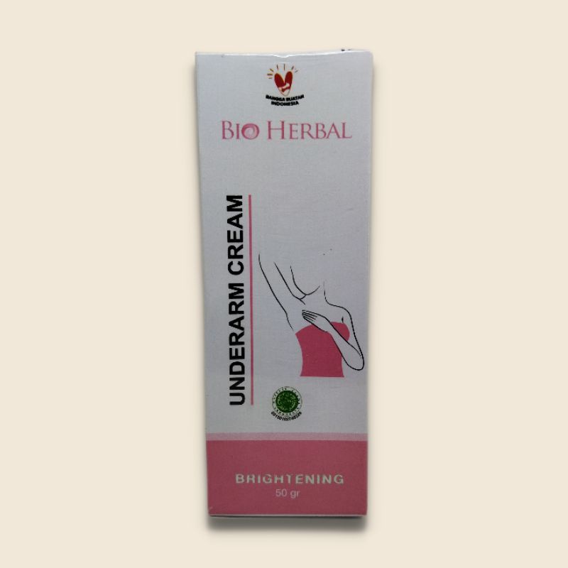 Bio Herbal Underarm Cream Menghaluskan kulit ketiak 50 gr Asli Original Bisa COD