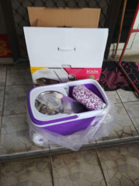 Bolde Super Mop Wheels Series Elegante Alat Pel Dilengkapi Dengan Roda Dan Tarikan Praktis Bersih