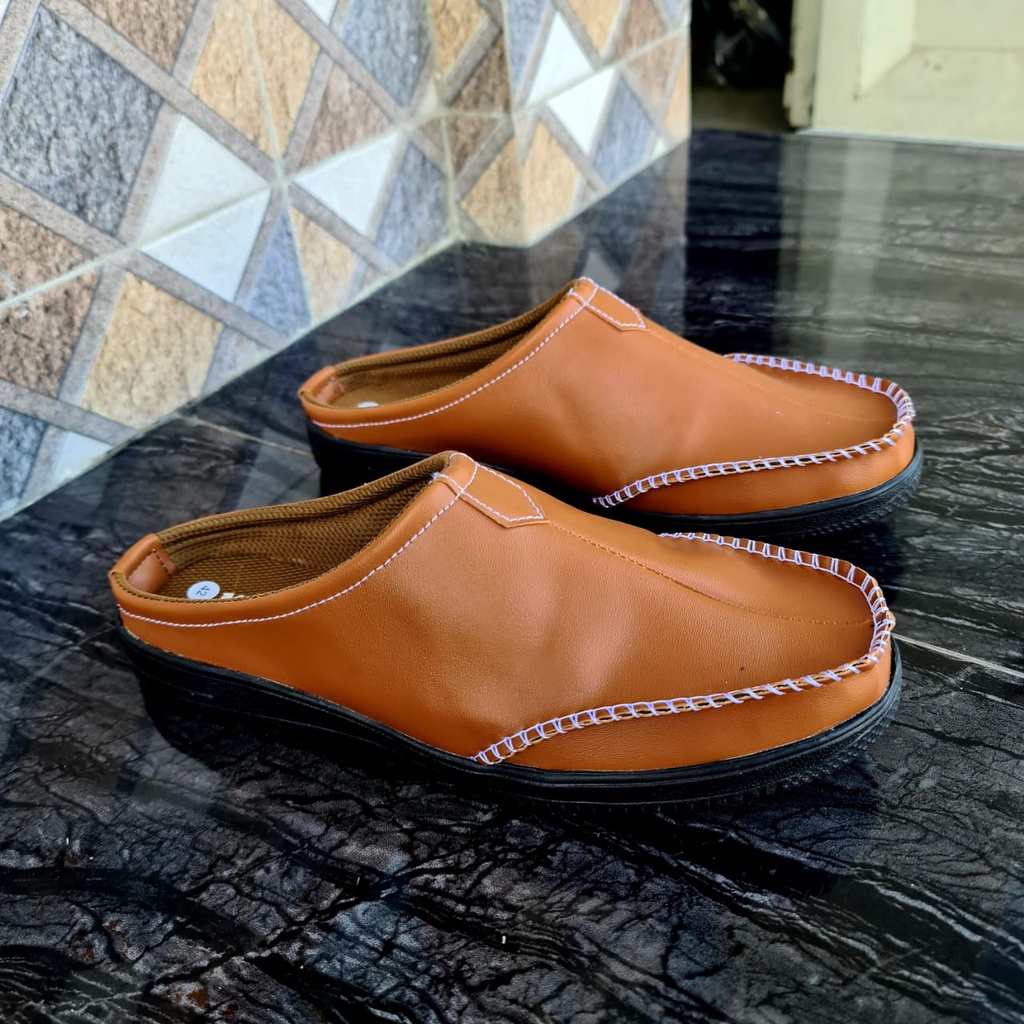 Sepatu Sandal Bustong JNC 23 import asli kulit