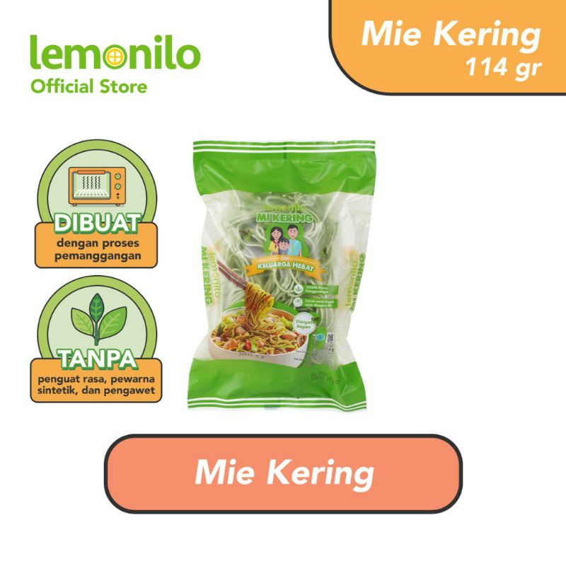 

Lemonilo Mie Kering Cap Keluarga Hebat 114gr