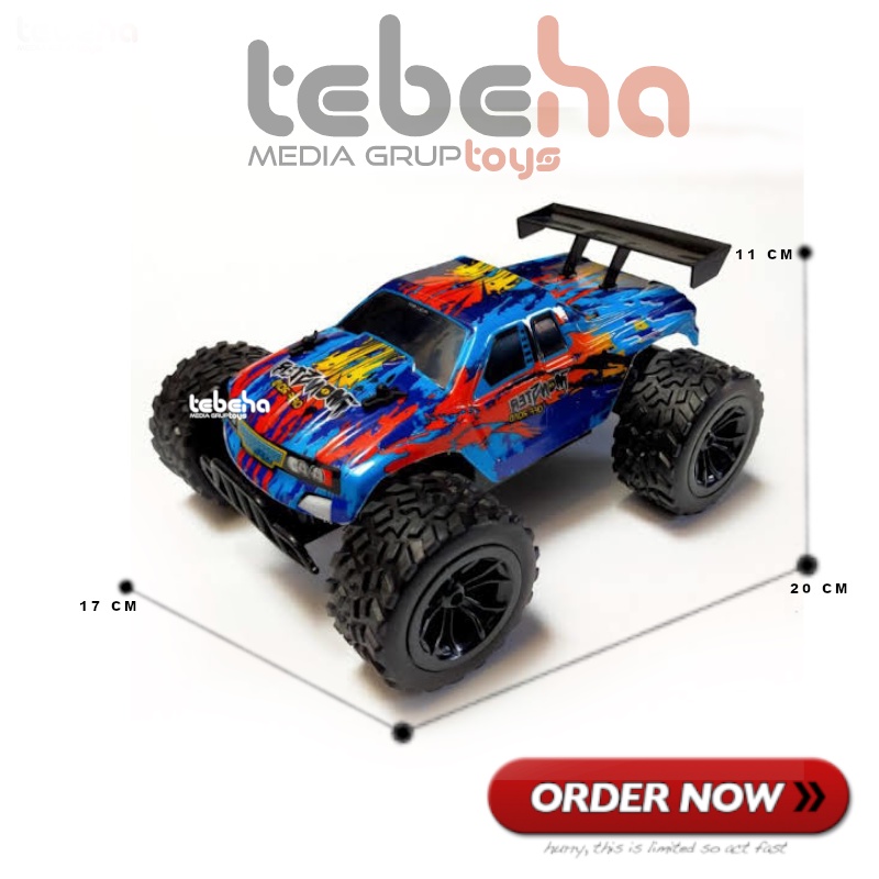 RC Sand Monster Mainan Anak Mobil Remote Control Radio Control remot Kontrol besar 1:114