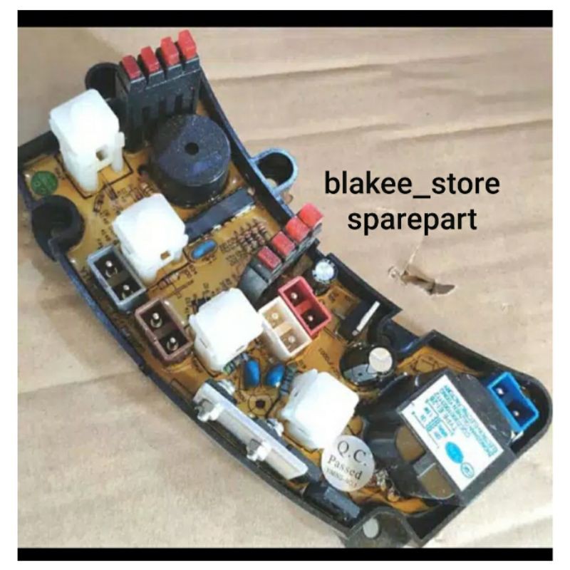 Modul pcb mesin cuci sanken ASW750 ASW776 ASW806 original program 4tombol